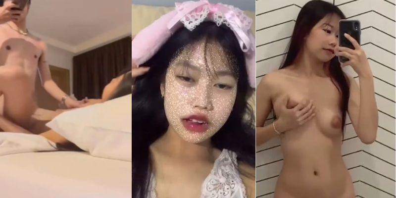 Clip chịch em gái xinh ngồi vào đụ rồi rên như bị nhập